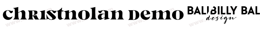 Christnolan Demo字体转换